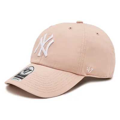 Kšiltovka 47 Brand Mlb New York Yankees '47 Clean Up W/ No Loop Label B-NLRGW17GWS-DVA Oranžová