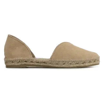 Espadrilky Manebi Suede Open-Side Flats K 1.1 O0 Béžová