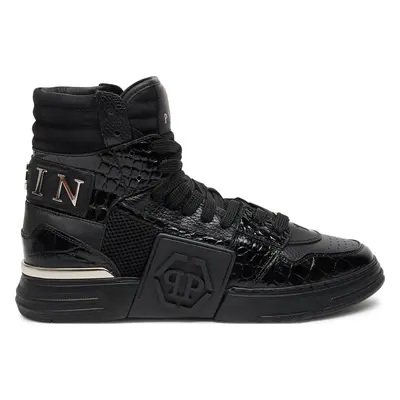 Sneakersy PHILIPP PLEIN AADS MSC4012 PLE010N Černá