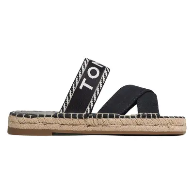 Espadrilky Tommy Hilfiger Seasonal Webbing Sandal FW0FW07181 Tmavomodrá