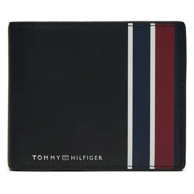 Velká pánská peněženka Tommy Hilfiger Th Corp Cc Flap AM0AM12777 Černá