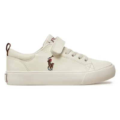 Sneakersy Polo Ralph Lauren RL01239110 Écru