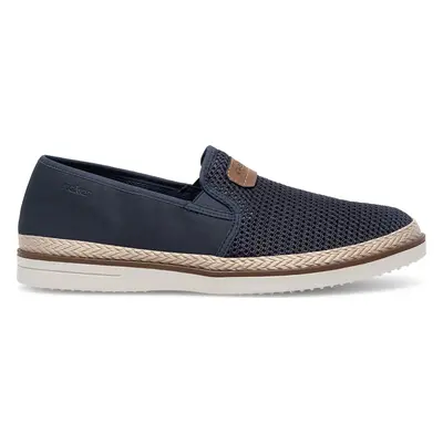 Espadrilky Rieker B2366-14 Modrá