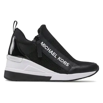 Sneakersy MICHAEL Michael Kors Willis Wedge Trainer 43S2WIFS1D Černá