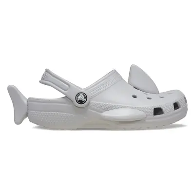 Nazouváky Crocs Classic Iam Shark Clog K 210014 Šedá