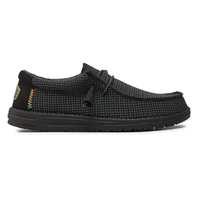 Mokasíny Hey Dude Wally Sport Mesh 40403-060 Černá