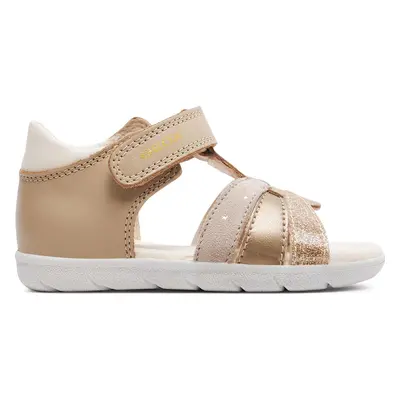 Sandály Geox B Sandal Alul Girl B451YC 085MA C5379 M Béžová