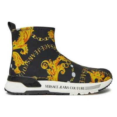 Sneakersy Versace Jeans Couture Dynamic 77VA3SA4 Černá