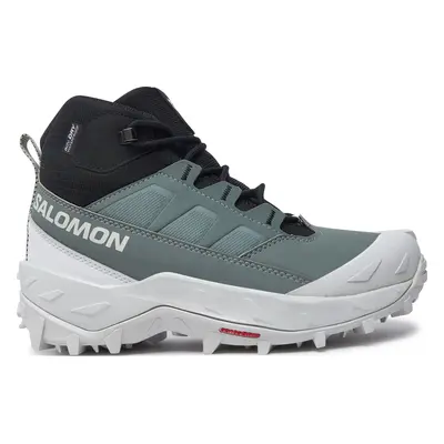 Trekingová obuv Salomon Crosstrak Waterproof L47570400 Zelená