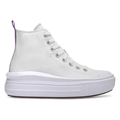 Plátěnky Converse CHUCK TAYLOR ALL STAR MOVE PLATFORM A03667C Bílá