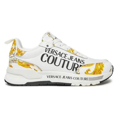 Sneakersy Versace Jeans Couture Dynamic 77VA3SA3 Bílá