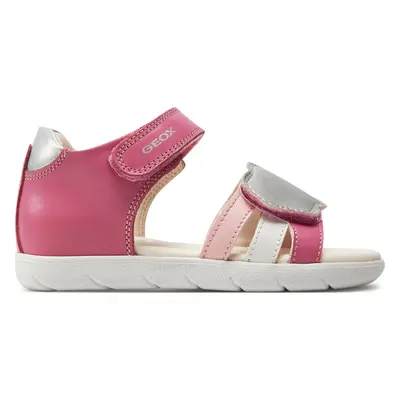 Sandály Geox B Sandal Alul Girl B451YA 085NF C8217 S Růžová