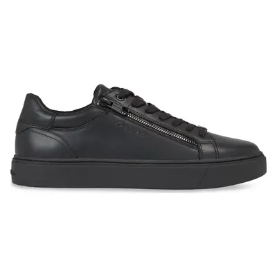 Sneakersy Calvin Klein Low Top Lace Up W/Zip Rubb HM0HM01268 Černá