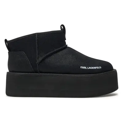 Polokozačky KARL LAGERFELD KL48522S Černá