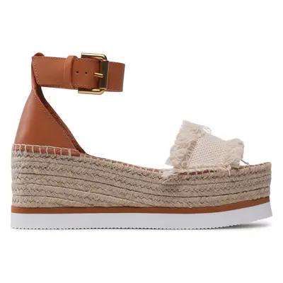 Espadrilky See By Chloé SB32201B Hnědá