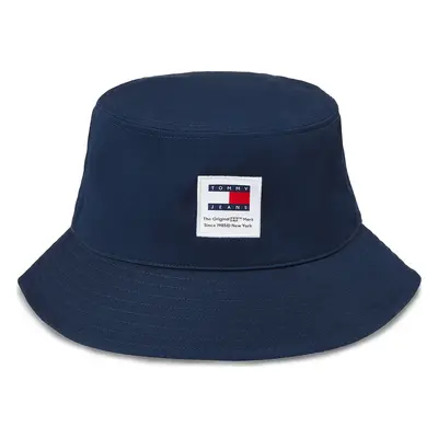 Klobouk Tommy Jeans Tjm Modern Patch Bucket Hat AM0AM12018 Tmavomodrá