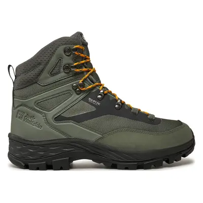 Trekingová obuv Jack Wolfskin Rebellion Guide Texapore Mid M 4053791 Zelená