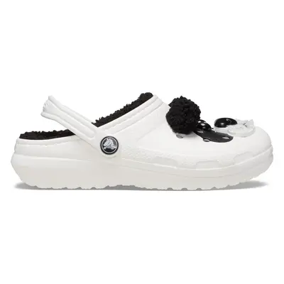 Nazouváky Crocs Classic Lined Iam Panda Bear Clog K 210400 Bílá