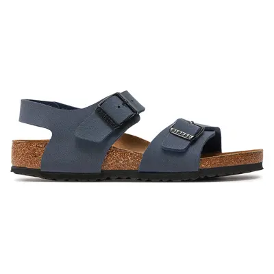 Sandály Birkenstock New York Kids Bf 0087773 Tmavomodrá