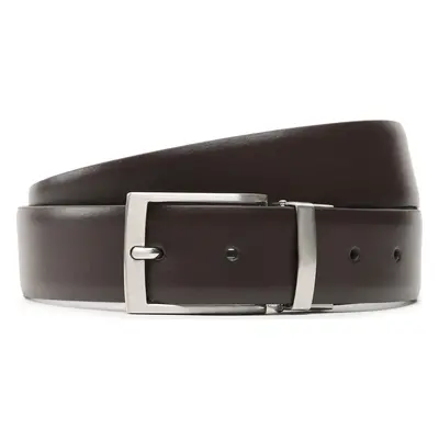 Pánský pásek Timberland 35mm Rev Square Tip Belt TB0A1DFP Hnědá