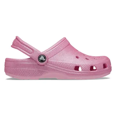 Nazouváky Crocs Classic Glitter Kids Clog T 206992 Růžová