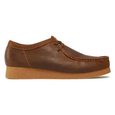 Mokasíny Clarks Wallabee Evo 261728197 Hnědá