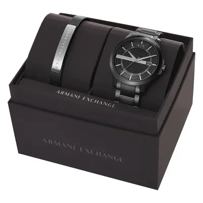 Hodinky Armani Exchange Hampton AX7101 Černá