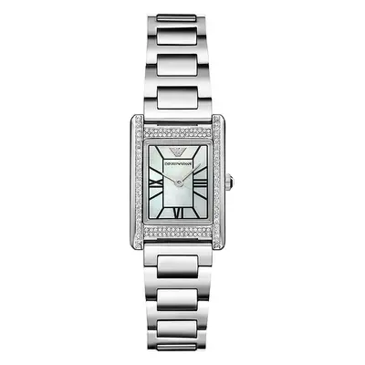 Hodinky Emporio Armani Genni AR11625 Stříbrná