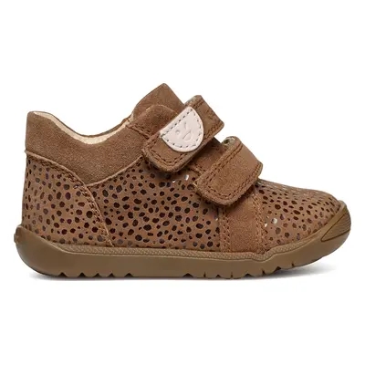 Sneakersy Geox B Macchia Girl B164PA 00722 C6627 Hnědá