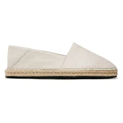 Espadrilky Calvin Klein Mono HW0HW01456 Écru