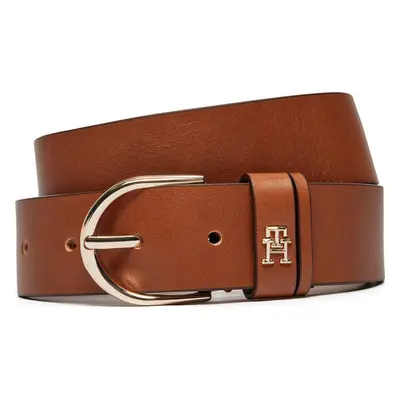 Dámský pásek Tommy Hilfiger Essential Effortless AW0AW16352 Hnědá