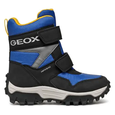 Sněhule Geox J Himalaya Boy B Abx J46FRE 0FU50 C0042 M Modrá