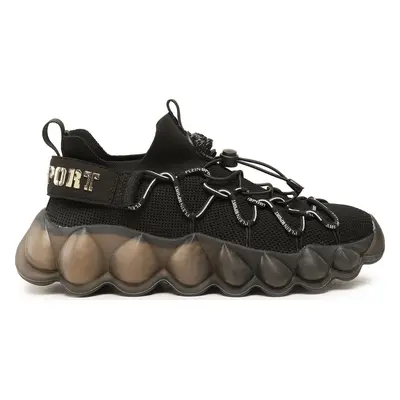 Sneakersy Plein Sport The Bubble Gen.X.02 Tiger SACS USC0432 STE003N Černá