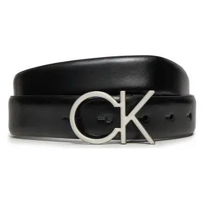 Dámský pásek Calvin Klein Re-Lock Ck Logo Belt 30Mm K60K610157 Černá