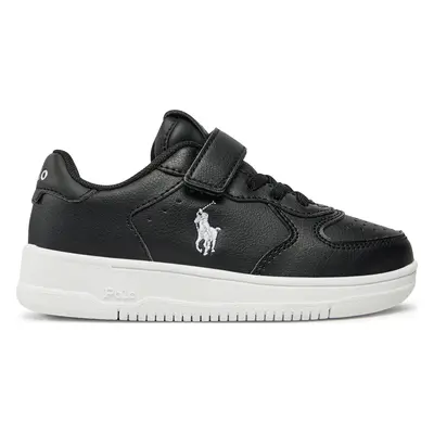 Sneakersy Polo Ralph Lauren Masters Court Ps RL01242001 Černá