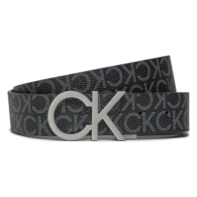 Pánský pásek Calvin Klein Ck Rev.Adj. New Mono Belt 3.5Cm K50K510075 Černá