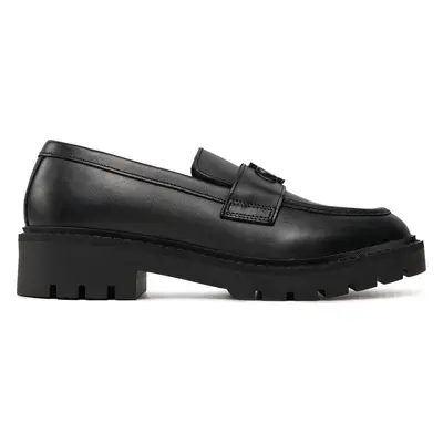 Lordsy Calvin Klein Jeans Flatform Loafer Hw Mg Lth YW0YW01682 Černá