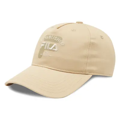 Kšiltovka Fila Barnaul 5 Panel Cap With Elevated Basic Logo FCU0086 Béžová