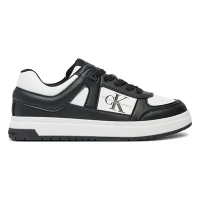 Sneakersy Calvin Klein Jeans Low Cut Lace-Up/Sneaker V3X9-81060-1355 M Černá