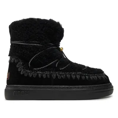 Sněhule Mou Eskimo Sneaker Bold Scoub Lace FW411012A Černá