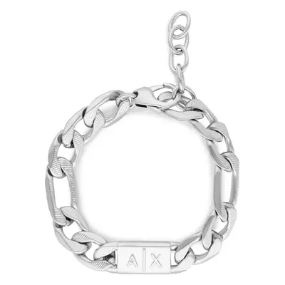 Náramek Armani Exchange AXG0077040 Stříbrná