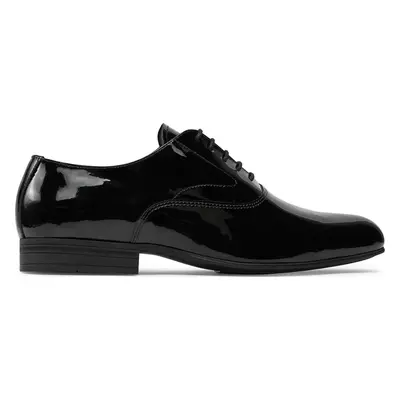 Polobotky Calvin Klein Oxford Pat HM0HM01600 Černá