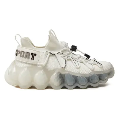 Sneakersy PHILIPP PLEIN The Bubble Gen.X.02 Tiger PACS USC0432 STE003N Bílá