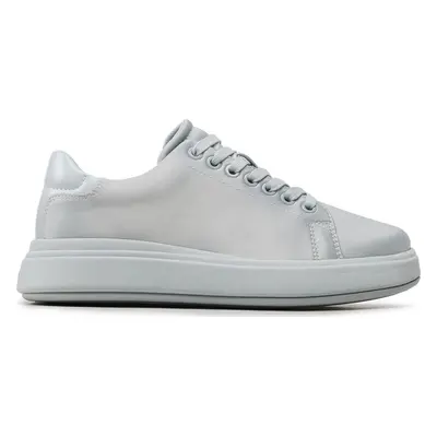 Sneakersy Calvin Klein Raised Cupsole Lace Up-Stain HW0HW01426 Modrá