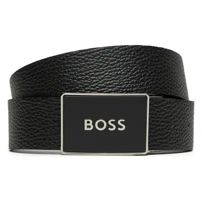 Pánský pásek Boss Icon 50529690 Černá