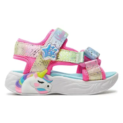 Sandály Skechers Unicorn Dreams Sandal-Majestic Bliss 302682N/PKMT Růžová