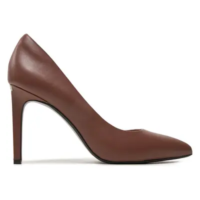 Lodičky Calvin Klein Heel Pump HW0HW02171 Hnědá