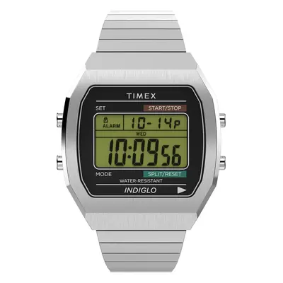 Hodinky Timex T80 TW2W47700 Stříbrná