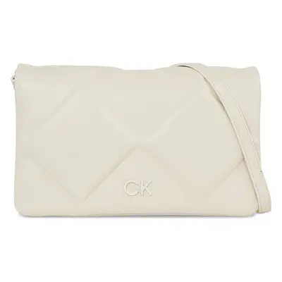 Kabelka Calvin Klein Re-Lock Quilt Shoulder Bag K60K611021 Bílá