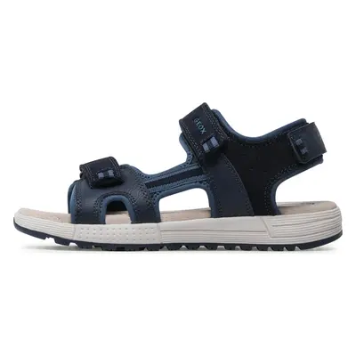 Sandály Geox J Sandal Alben Boy J35AVA01522C0700 D Tmavomodrá